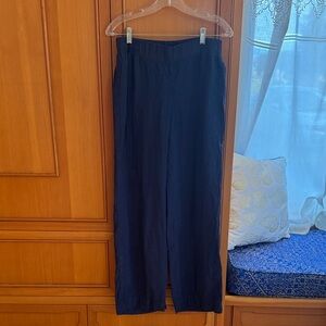 Lilly Pulitzer linen wide leg pants, size small. Worn once.